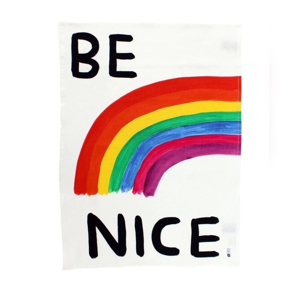 Be Nice tea towel - Picture 1 of 3